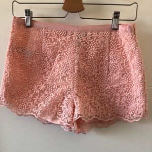 Women’s pink dress shorts
